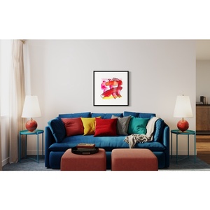 Abstract Fences Fine Art Paper Wall <b>Decor</b> For Modern Commercial Interiors And Creative Office <b>Spaces</b> - Product Image 2
