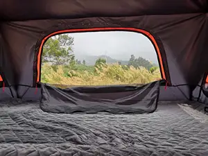 Outdoor Camping Hardtop Dak Tent 4 Mensen Suv Aluminium Hardshell Dak Tent