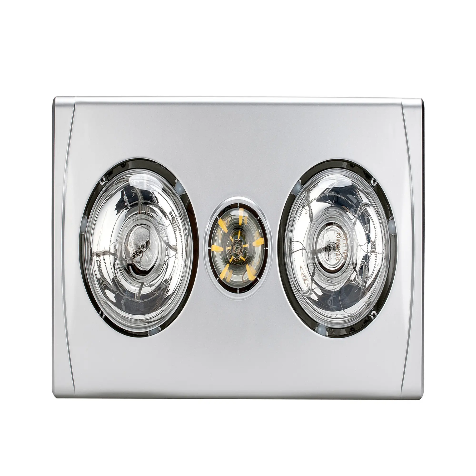 3 trong 1 PHÒNG TẮM nóng đèn với Led Downlight, xả