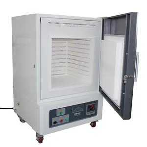 Forno mufla programável de alta temperatura 1200 com controlador de temperatura