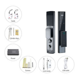 Digitales Smart-Türschloss für Zuhause mit Aluminiumlegierung-Speicherkarte für Messing-/Aluminiumtüren und Mehrfamilienhäuser - Product Image 6