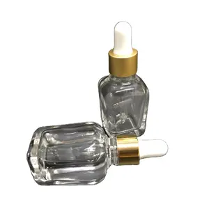 Frascos de vidro transparentes, frascos de vidro pequeno para amostra de garrafa de óleo, testador de perfume, 1ml/2ml/3ml/5ml