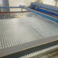 Panneau de treillis soudé galvanisé 1,5x1,5 pour chauffage au sol, anti-corrosion, découpe et pliage sur mesure, fourniture directe d'usine