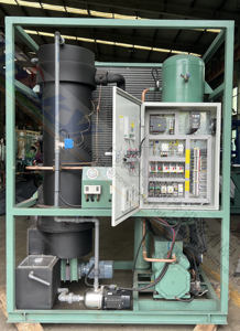 Vida útil longa automática Refrigeração ar comestível produtividade alta do tubo do gelo Máquina gelo do tubo 2 Ton - Product Image 4