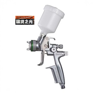 Pistola de pulverización Warite Mini 4000 B Hvlp de 1.0 L con alimentación por gravedad, de aleación de aluminio, para pintura automotriz. - Product Image 3