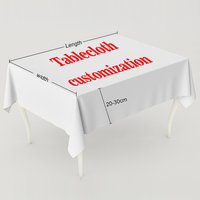 Nappe de haute qualité personnalisée, imperméable, anti-taches, durable, différentes tailles, écologique, facile à nettoyer, confortable, design moderne