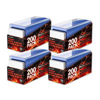 Collection de cartes sportives organisées, parfaitement conçues, personnalisables, en PVC de qualité supérieure, avec 3 porte-cartes pour cartes de football et de basketball