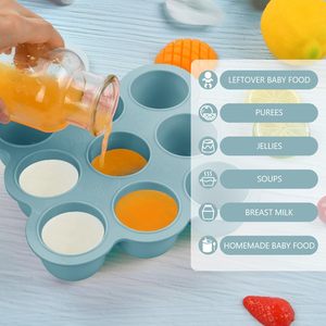 Bac à glaçons pour lait maternel, bac à glaçons en silicone de qualité alimentaire, <span class=keywords><strong>moule</strong></span> à glaçons, <span class=keywords><strong>moule</strong></span> de congélation pour aliments pour bébés en silicone - Product Image 4