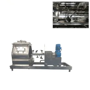 High Precision Agitation Double Shaft Paddle Mixer Non-gravity Open-door Mixer