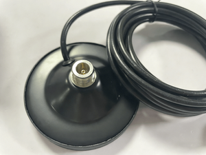 Soporte de Antena Tipo N, Diámetro 90mm, Base Magnética N-Hembra con Cable RG58 de 4m - Product Image 3