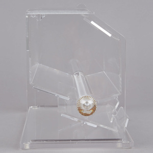 กล่องใส่หลอดอะคริลิคใสแบบม้วน สำหรับร้าน<span class=keywords><strong>กาแฟ</strong></span> - Product Image 2