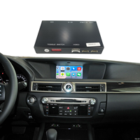 Apple Carplay inalámbrico para LEXUS LS ES NX RX IS LC GS CT LX UX RC Interfaz inalámbrica Android Auto Youtube con estilo de perilla