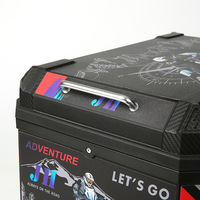 Boîte à bagages arrière pour moto JH-022 PP, universelle pour scooter et véhicule électrique, étanche et résistante à la pression