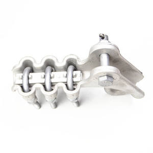 Collier de serrage en U pour la fixation de câbles sur poteaux de lignes de transmission, applications pour lignes électriques aériennes et infrastructures électriques - Product Image 3