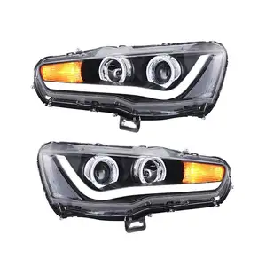 Vland Headlights Wholesale Dual Beam Front Lamp For Mitsubishi Lancer-ex 2010-2018 Head Light Car Parts Auto Accessories