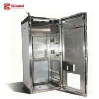 Armoire de commande électrique et boîte de distribution sur mesure en acier/métal avec protection IP66 et revêtement en poudre