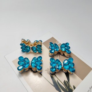 Double Side Teardrop Rhinestone <b>Bow</b> Alloy Earring Accessories For DIY Jewelry Making 080 Jinhua Origin Fall 2025 - Product Image 3