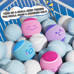 3'lü Paket İnteraktif Top Alma Oyuncağı Küçük Tenis Köpek Topu <span class=keywords><strong>1.5</strong></span> İnç Mini Tenis Topları Yavru Köpekler İçin - Product Image 3