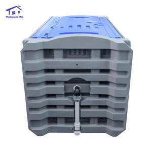 Baño Portátil Móvil, Duradero, Prefabricado, de Plástico, para Exteriores y Talleres - Product Image 3