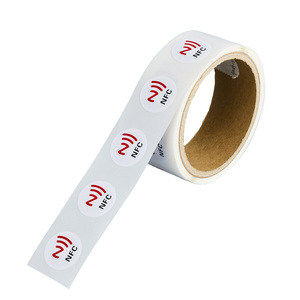 Nouvelle Arrivée : <span class=keywords><strong>Étiquette</strong></span>/Tag RFID NFC N Tag 213 13.56MHz avec Impression <span class=keywords><strong>de</strong></span> Logo pour Promotion <span class=keywords><strong>de</strong></span> Marque et Liaison Sociale - Product Image 1