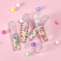 Huile à lèvres hydratante en pierre de cristal, baume à lèvres macaron et masque de soin des lèvres en gros