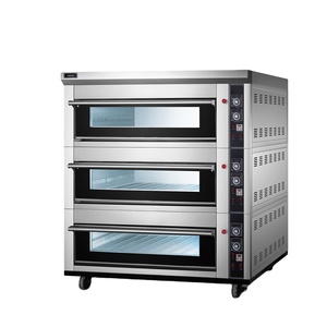 <span class=keywords><strong>Four</strong></span> à pizza <span class=keywords><strong>industriel</strong></span> électrique <span class=keywords><strong>de</strong></span> haute qualité YH-309D à 3 niveaux et 9 plateaux, <span class=keywords><strong>four</strong></span> à pain électrique, <span class=keywords><strong>four</strong></span> à plateaux 100 % testé pour boulangerie - Product Image 1