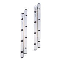 Rails de guidage croisés compacts de haute précision GS V6-100-7Z avec moteur et engrenage pour les étapes d'ajustement des instruments optiques