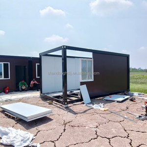 Hiện Đại Sang Trọng Modular Container Nhà Bão Bằng Chứng 20 Ft Có Thể Tháo Rời Container Nhà Có Thể Tháo Rời Container Nhà - Product Image 4