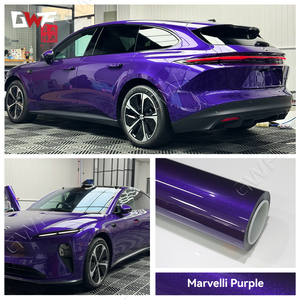 Pellicola Protettiva per Vernice TPU GT Viola PPF Anti-graffio Produzione di Pellicola PPF Colorata Pellicola TPU per Wrapping Auto Pellicola PPF Colorata TPU - Product Image 4