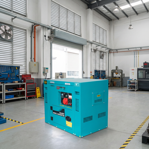 High Quality 220V Diesel Electric Start Power Generator Super Silent 10KW-80KW MV&amp;HV Transformers 100KW-300KW Output 440V <strong>Three</strong> - Product Image 4