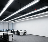 Lumière LED linéaire à haute luminosité, à économie d'énergie, à raccordement rapide, pour la décoration murale de bureau, de salon, en aluminium, garantie 5 ans