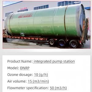 Estación de Bombeo de Aguas Residuales GRP Altamente Elogiada por los Usuarios con Productividad de 500L/Hora, 1 Año de Garantía, Diseño Personalizable - Product Image 4