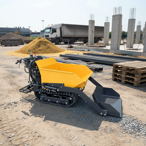 Carretilla a Motor de Gasolina de 500 kg, ISO9001 CE, Mini Dumper Autocargable y Autovolcable para Minería, Jardinería y Construcción - Product Image 1