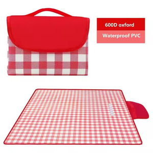 Manta <span class=keywords><strong>de</strong></span> Picnic al aire libre, estera <span class=keywords><strong>de</strong></span> Picnic impermeable plegable <span class=keywords><strong>de</strong></span> 60 "* <span class=keywords><strong>80</strong></span>" para viajes <span class=keywords><strong>de</strong></span> Camping, conciertos familiares al aire libre - Product Image 1