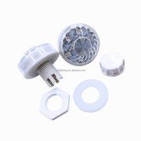 Lumières ponctuelles LED RVB Carnival Chameleon 24V 5050SMD pour manège de parc d'attractions, cabochon 45mm E14