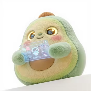 Juguete de Peluche con IA para Compañía Emocional, Relleno de Algodón PP, Compañero Inteligente con Interacción por Voz, Ojos LED Expresivos, 31cm-50cm - Product Image 4