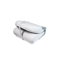 Nouveau siège de capitaine pliable en cuir PU imperméable pour bateau, yacht, navire