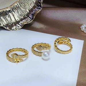 Juego de Accesorios 10571DIY, Plata S925 y Anillo de Doble Perla, 6-8mm, Redondo, Vacío, Juego de Joyería de Serpiente Espiritual - Product Image 2