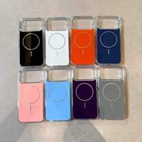 Coque de protection magnétique anti-chute couleur macaron Space Shell Ins pour iPhone 18 Pro Max, compatible avec les coques de téléphone iPhone 17, 16, 15, 14