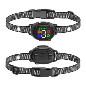 <span class=keywords><strong>Collar</strong></span> Antiladridos para Perros con Pantalla LED MINI Recargable de 300 mAh, Vibración, IPX7 Impermeable, Sin Descargas, Entrenamiento Antiladridos - Product Image 1