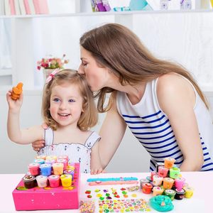 High Quality DIY Puff Educational Toy Slime Colorful 12-Color Plasticine for Handmade <b>Modeling</b> - Product Image 2