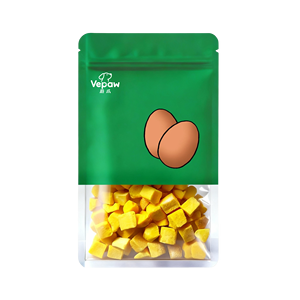 Venta al por mayor de golosinas liofilizadas para perros y gatos, aperitivos para mascotas, alimentos secos, yema de huevo, alimentos liofilizados naturales para mascotas - Product Image 1