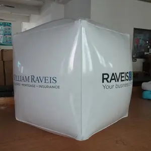 Tùy Chỉnh Thiết Kế Quảng Cáo Inflatable Cube Hiển Thị Ngoài Trời