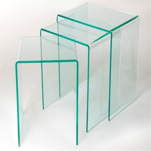 Clear Modern Acrylic Coffee <b>Table</b> and Dining Furniture <b>Small</b> Perspex End <b>Table</b> - Product Image 2