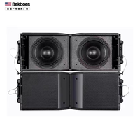 Fabricante de Altavoces de China, Bekboes Serie LA, Sistema de Audio para Exteriores con Bocina Dual de 8 y 10 Pulgadas, Altavoces de Línea