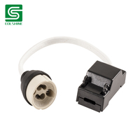GU10 Douille de lampe en céramique avec boîte de jonction à connexion rapide pour plafond