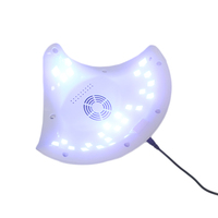 Lámpara de Secado de Uñas de Gel de Doble Mano de Gran Capacidad, Suave con las Manos, Lámpara de Terapia de Luz Premium