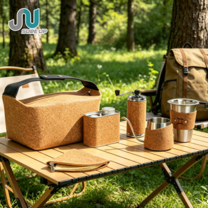 Nouvelle conception, cafetière manuelle écologique en acier inoxydable, moulin à café de <span class=keywords><strong>camping</strong></span> avec outils portables - Product Image 1