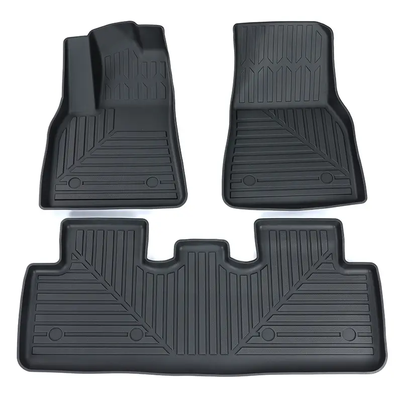 Tapetes de alta qualidade Preto Personalizado TPE All-Weather Proteção Car Floor Mats Para Benz Gle Gla Gls Glc E-Class S-Class Glc Coup