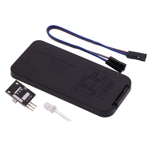 HX1838 Infrared Remote Control Kit - Wireless <strong>IR</strong> Transmitter &amp; <strong>Receiver</strong> <strong>Module</strong> for Robot/DIY Projects (Black) - Product Image 2